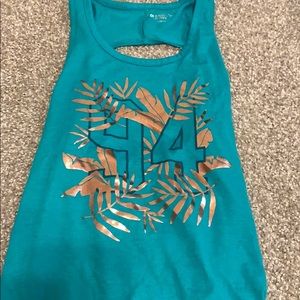 Girls athletic tank